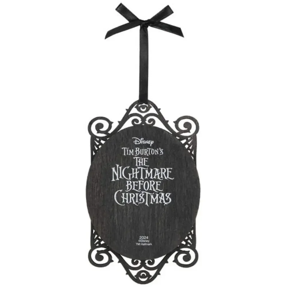 Hallmark Keepsake 2024 Disney Nightmare Before Christmas Jack Sally Ornament